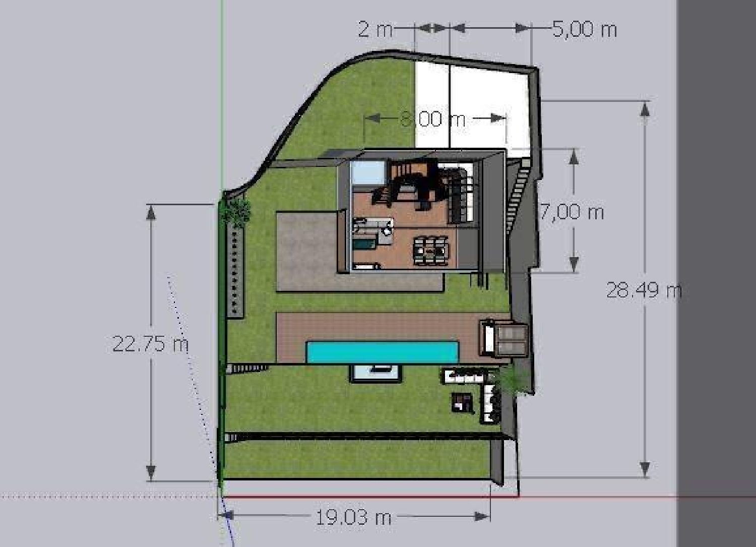 for sale plot Costa De Santa Brigida Selva 2