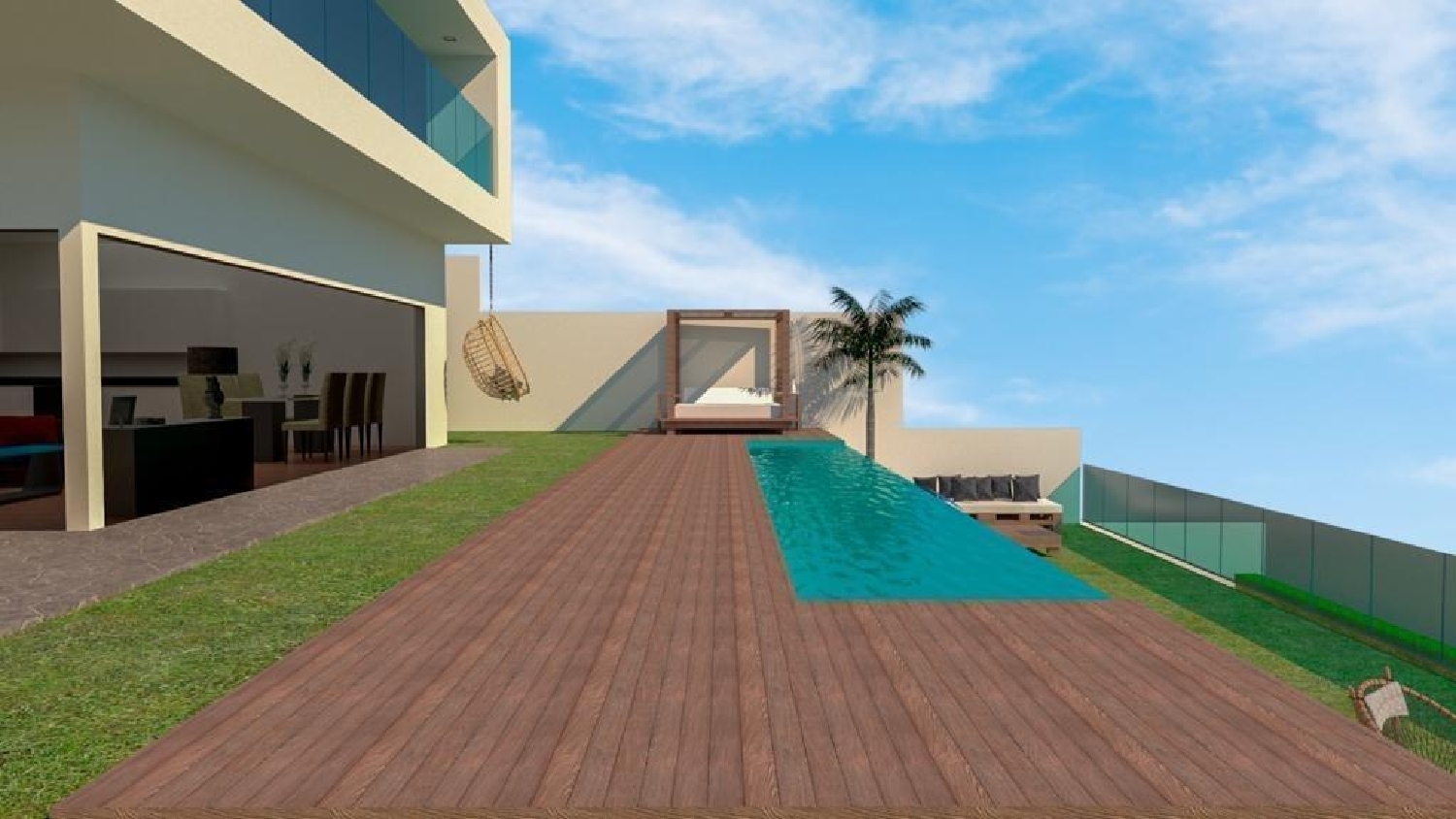  for sale plot Costa De Santa Brigida Selva 4