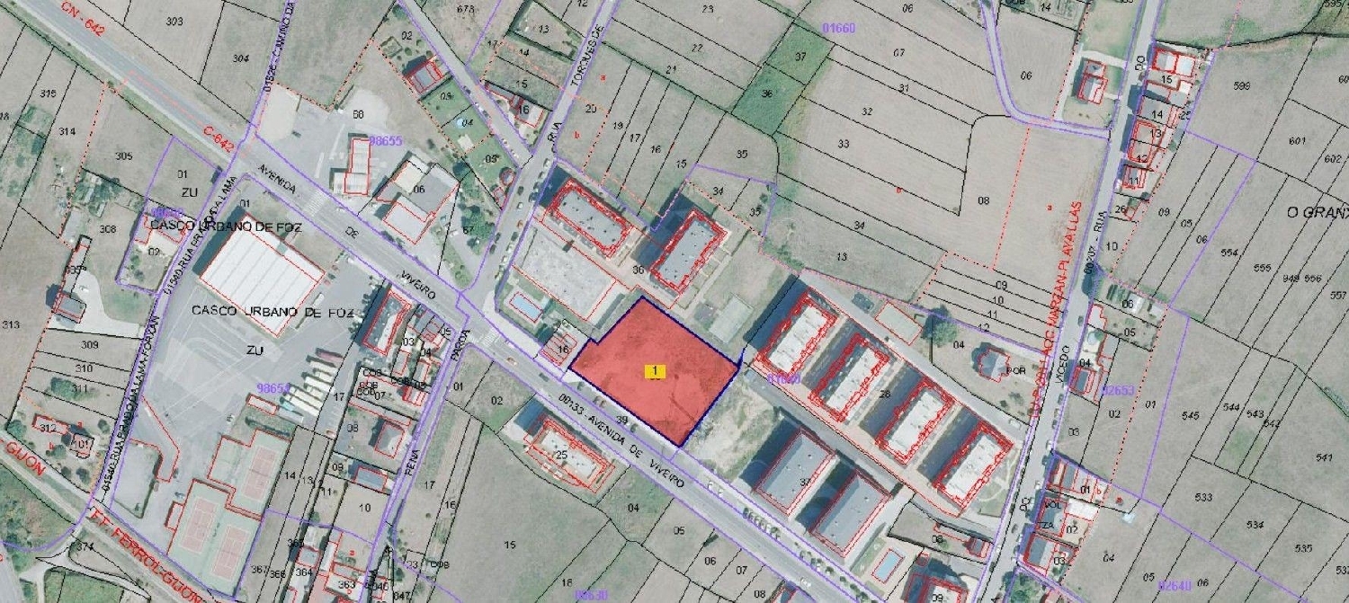  till salu tomt Foz Mariña Central 6