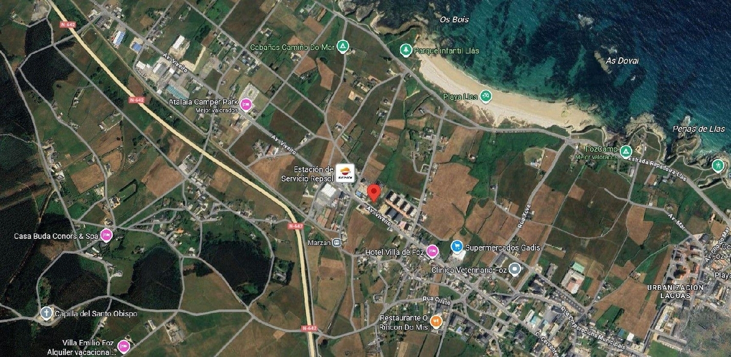  till salu tomt Foz Mariña Central 7