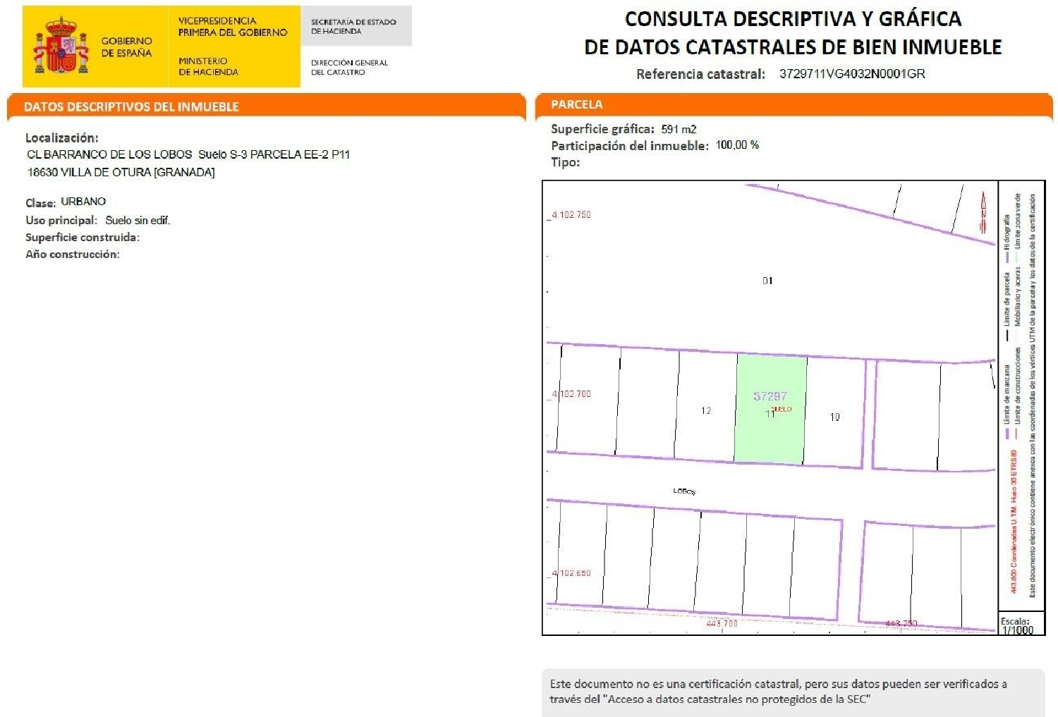 kaufen Grundstück Otura Vega De Granada 3
