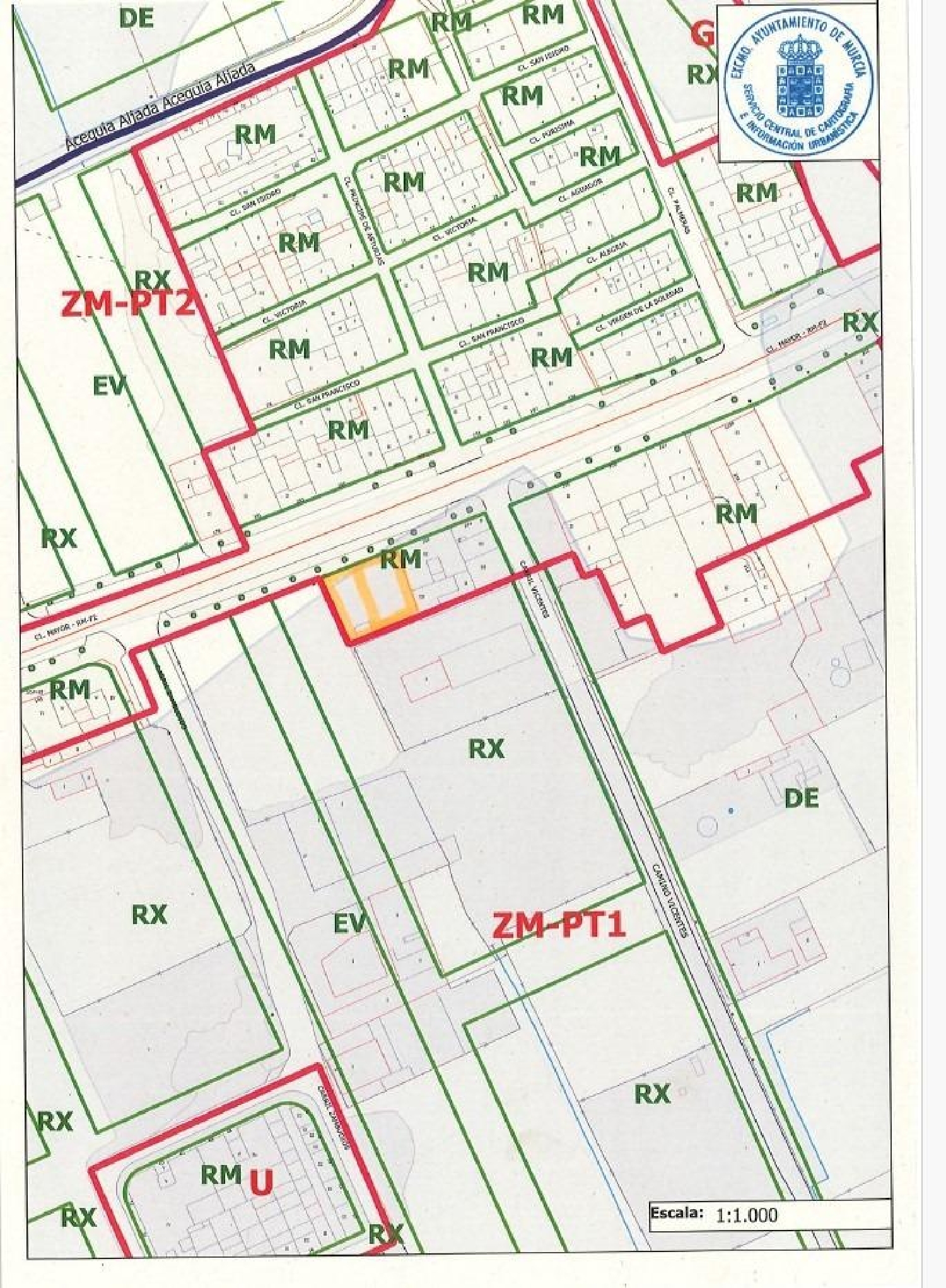 for sale plot Puente Tocinos Huerta De Murcia 3