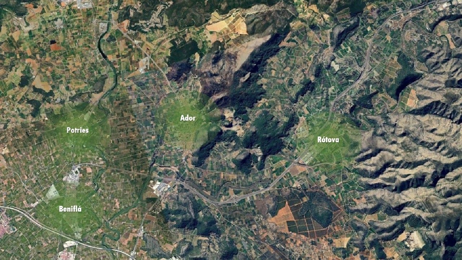  till salu tomt Rótova Safor 2