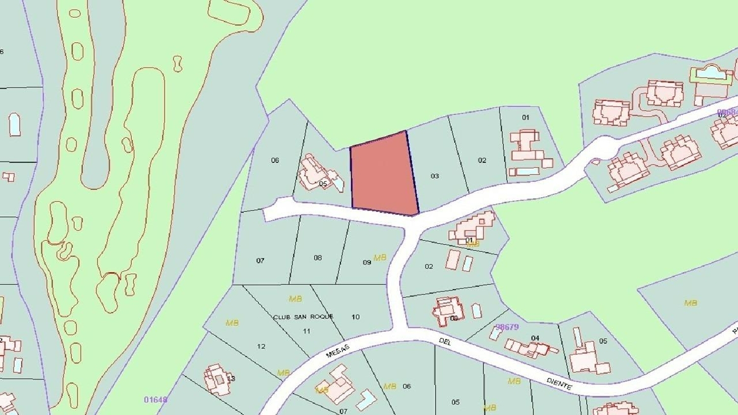  te koop perceel Sotogrande Campo De Gibraltar 1