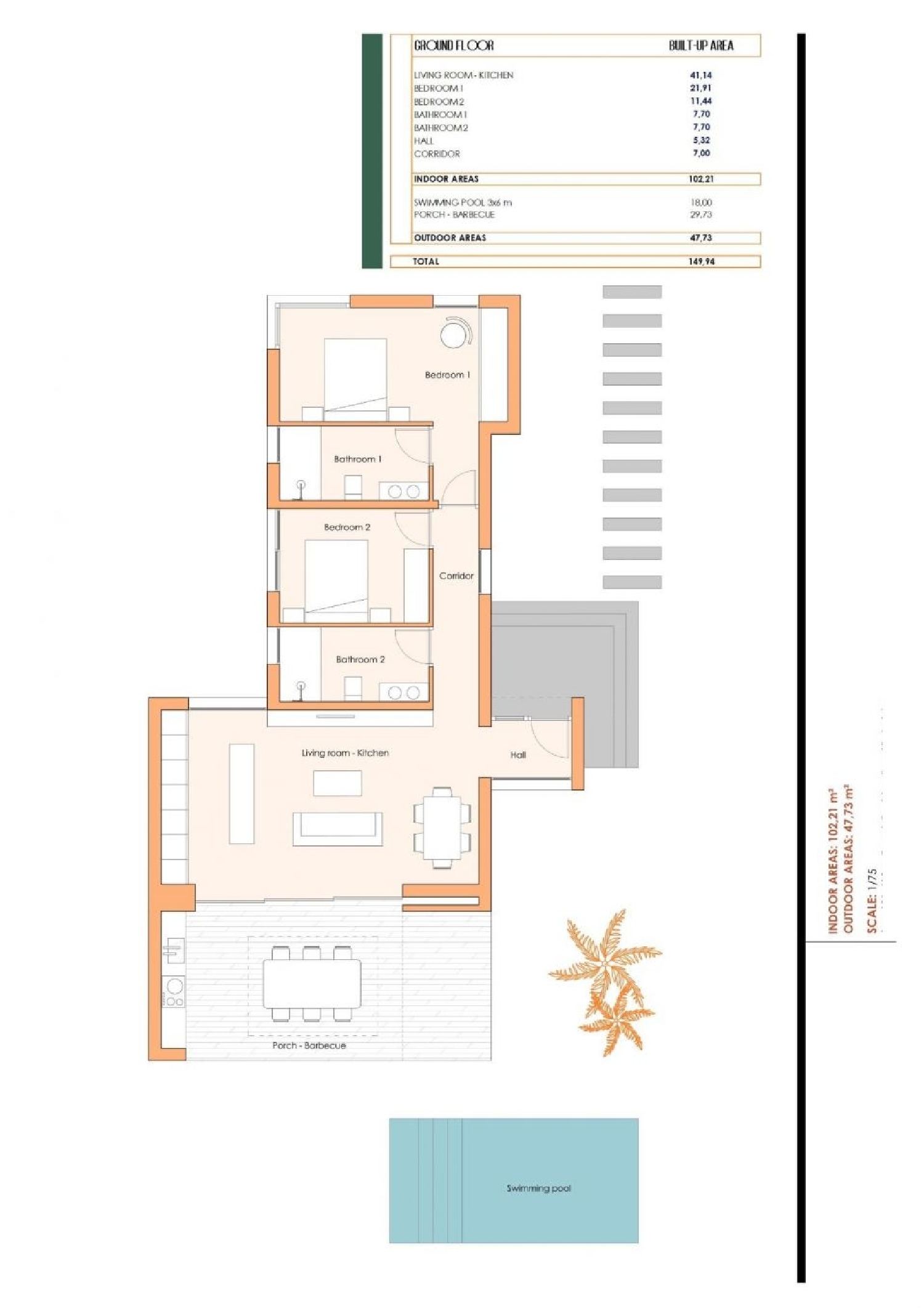  till salu villa Baños Y Mendigo Huerta De Murcia 13