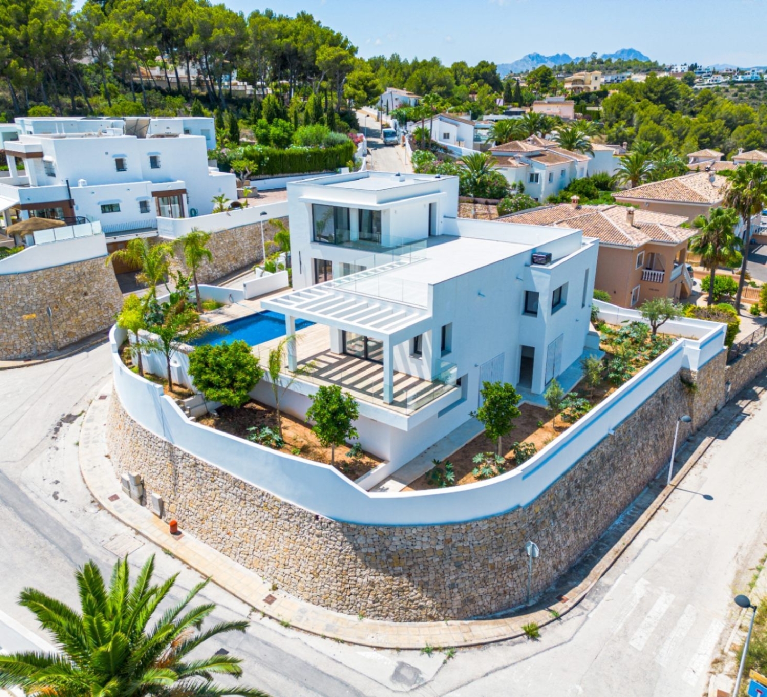 till salu villa Moraira Marina Alta 9