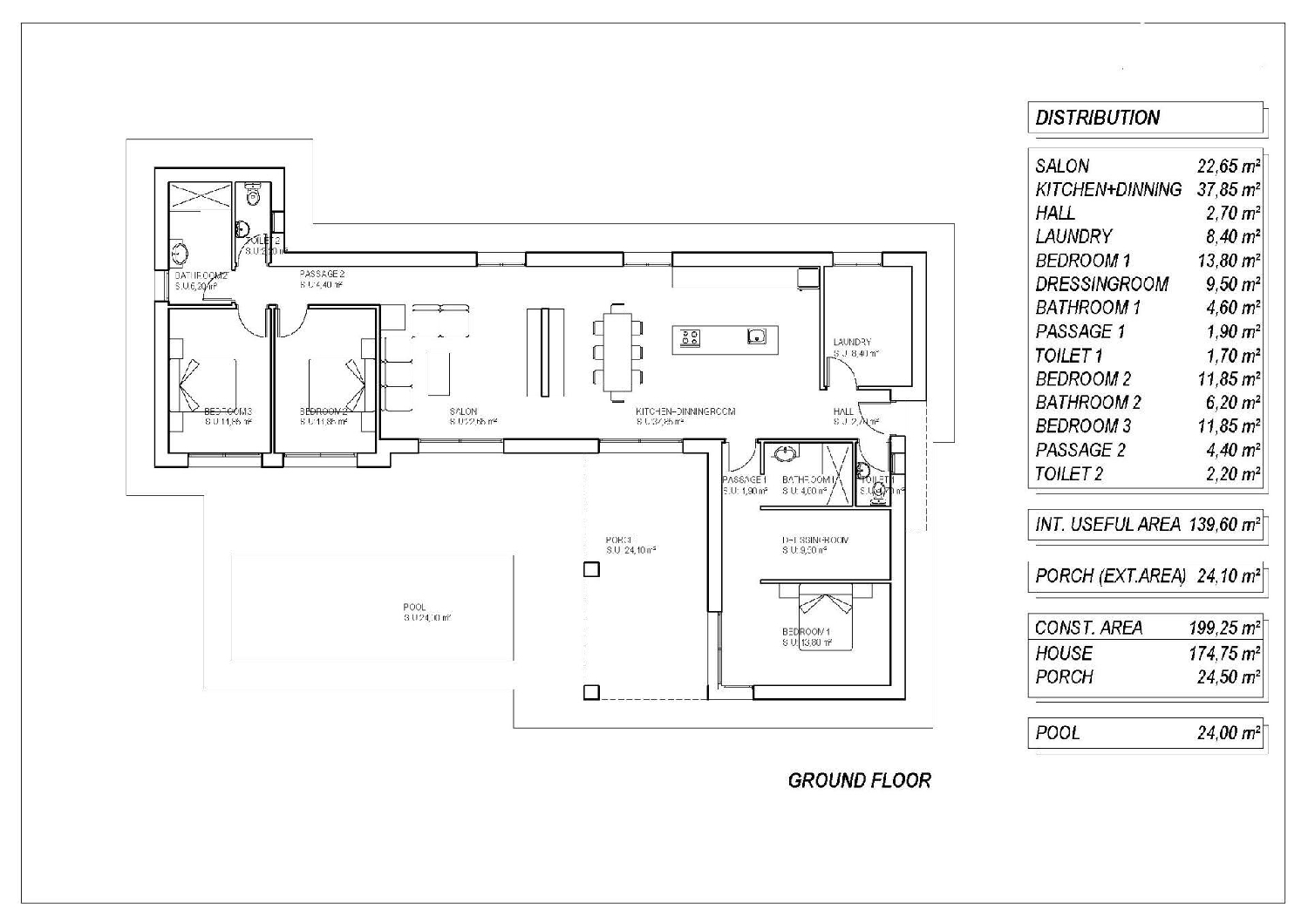  à vendre villa Pinoso Vinalopó Mitjà 25