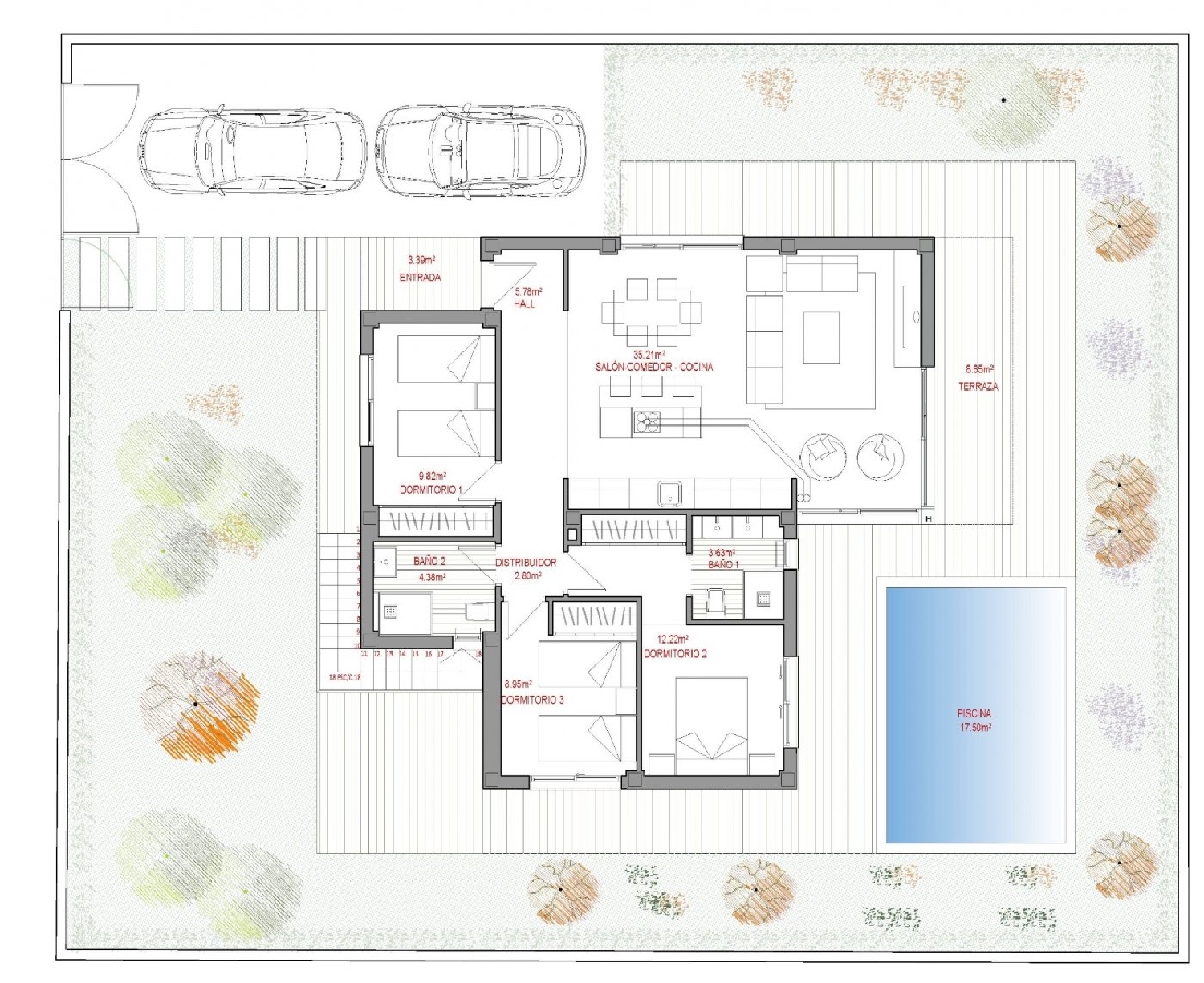 à vendre villa Polop Marina Baixa 17