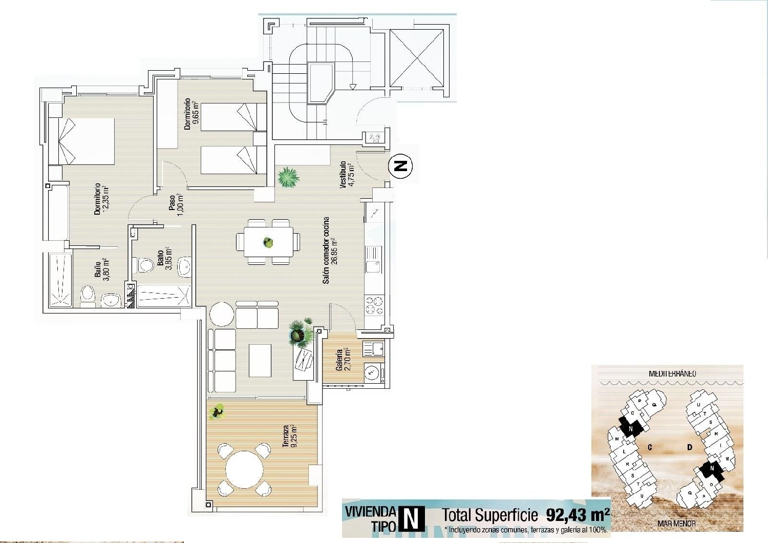  te koop appartement La Manga Del Mar Menor Campo De Cartagena 16