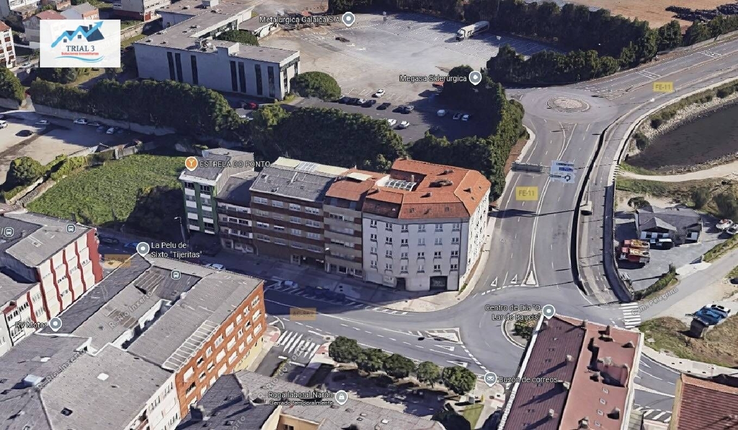 till salu lägenhet Narón Ferrol 3