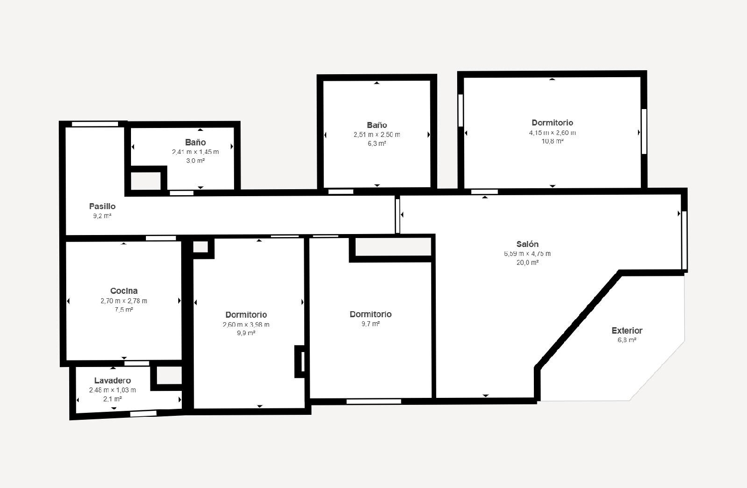  for sale apartment Torrevieja Baix Segura 35