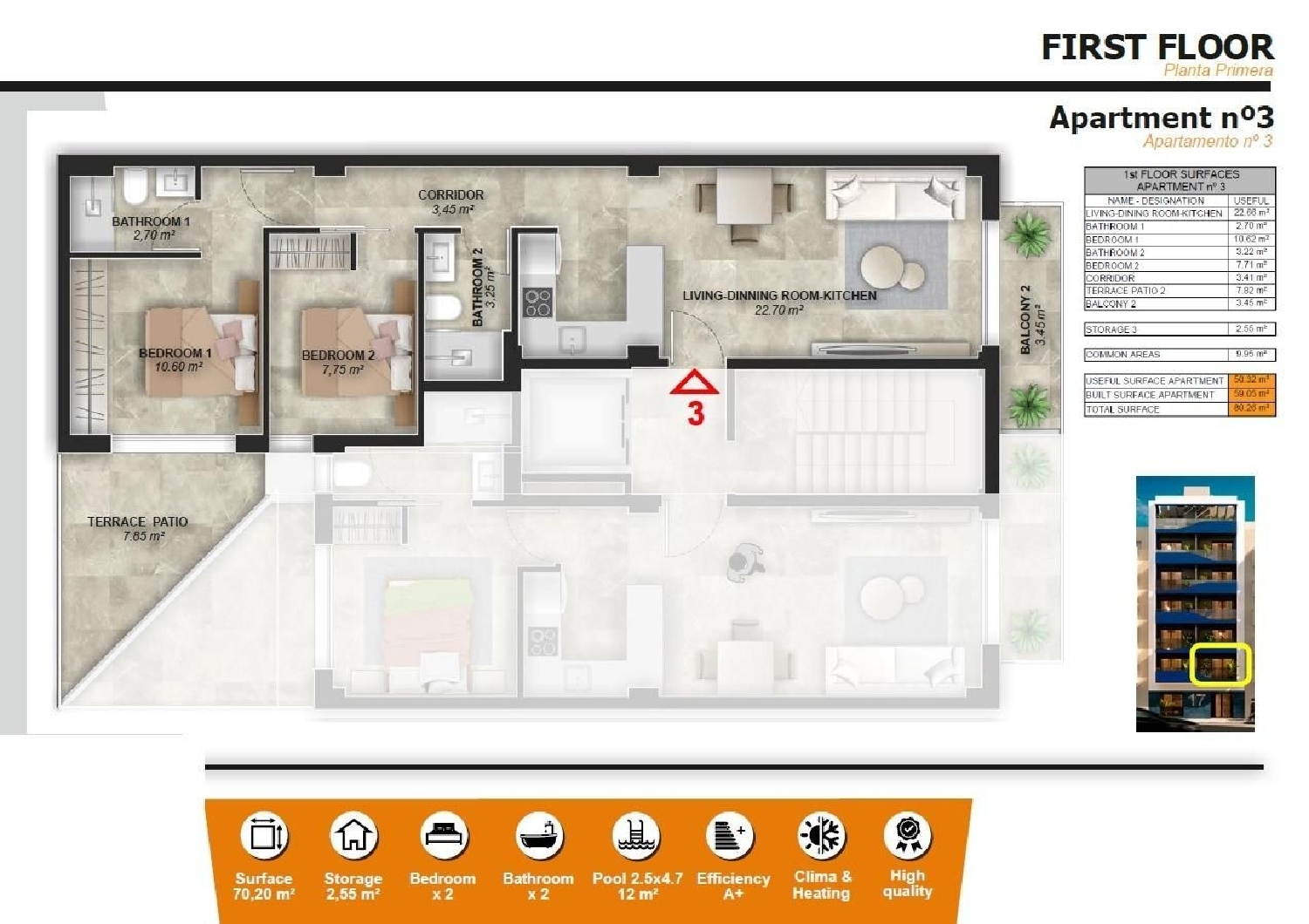  for sale apartment Torrevieja Baix Segura 28