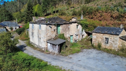 Viveiro Mariña Occidental hus på landet foto 6321016