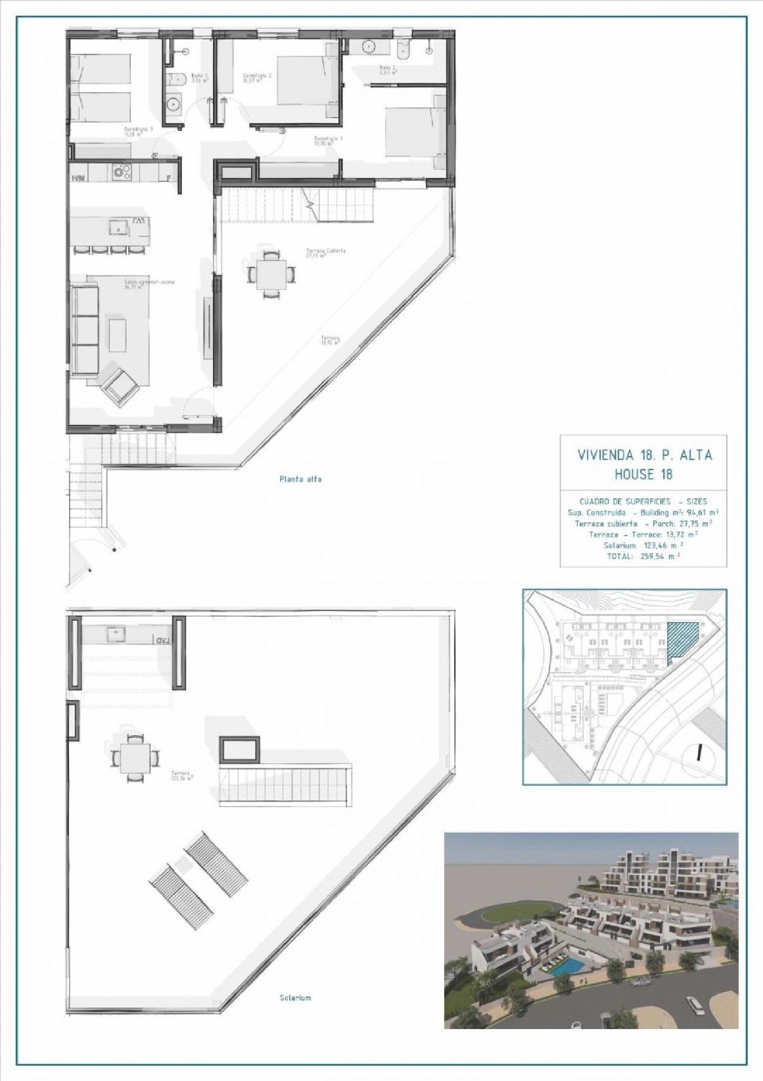  till salu hus Pla Olivera Alacantí 7