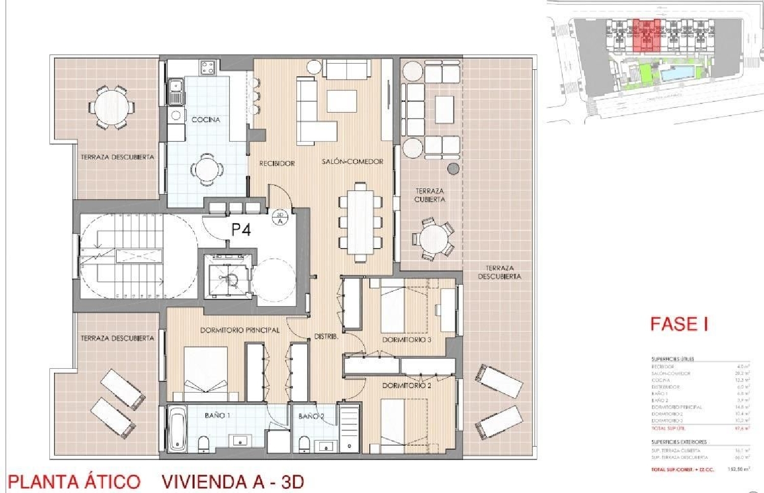  à vendre penthouse Águilas Alto Guadalentín 11