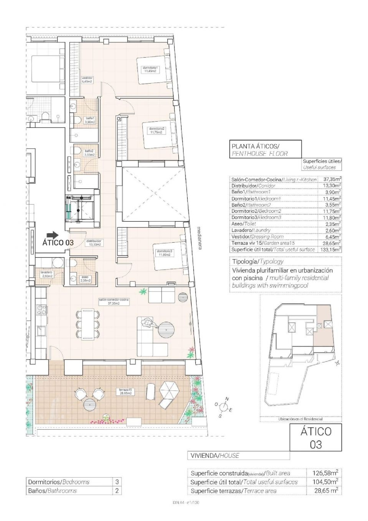  à vendre penthouse Hondón De Las Nieves Vinalopó Mitjà 9