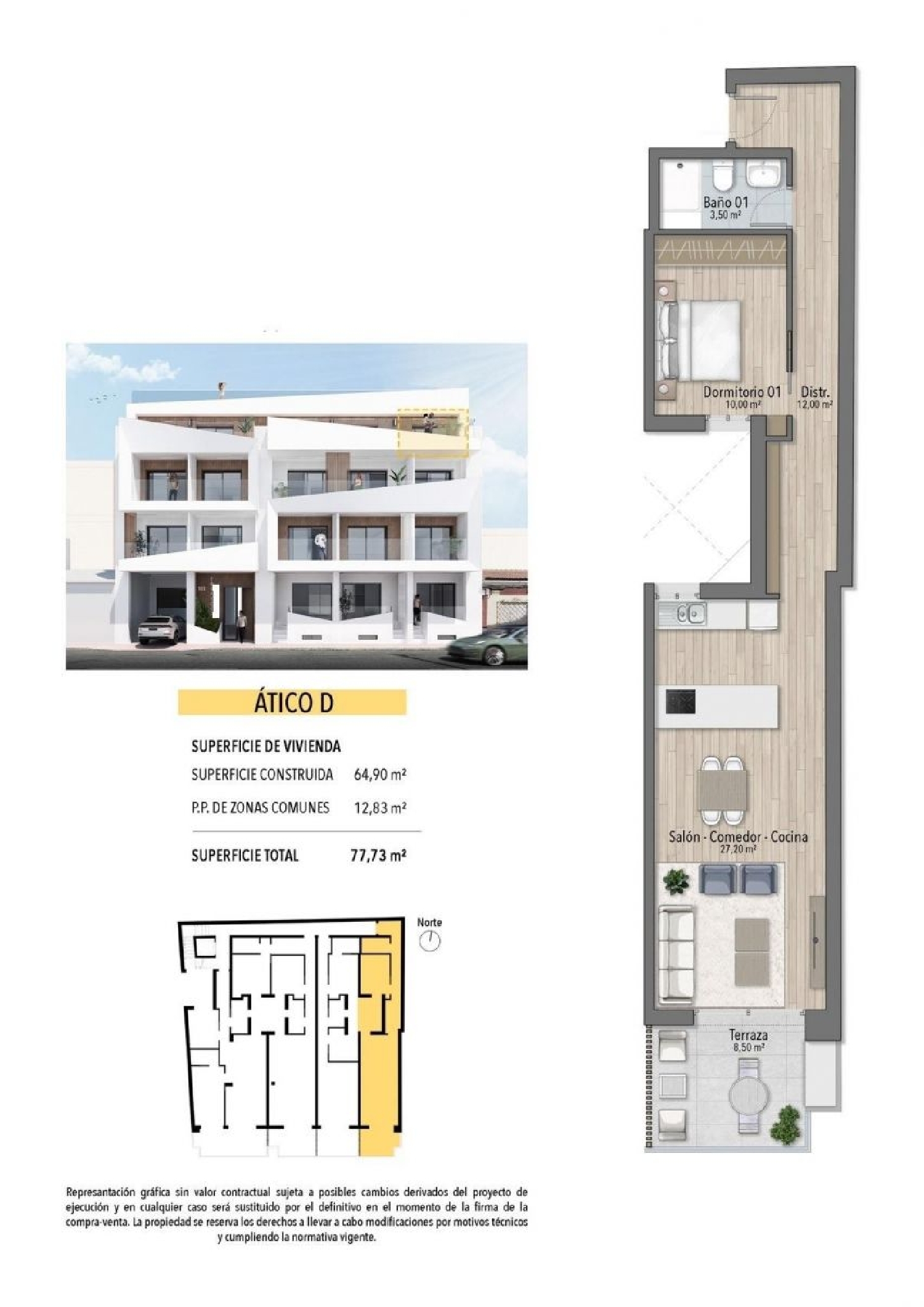  à vendre penthouse Torrevieja Baix Segura 12