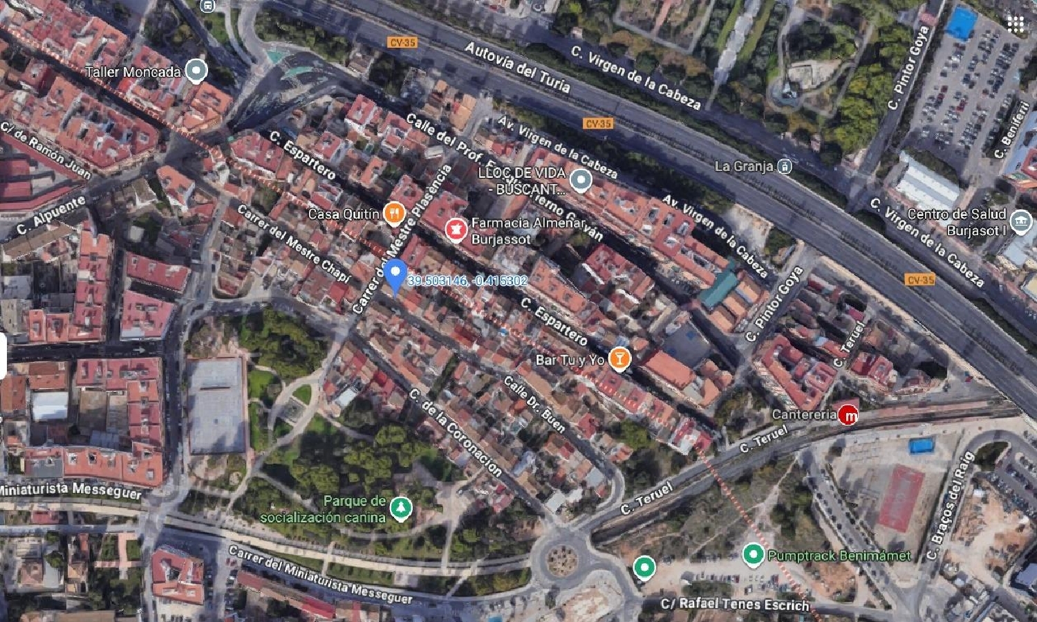  till salu tomt Burjassot Horta Nord 6