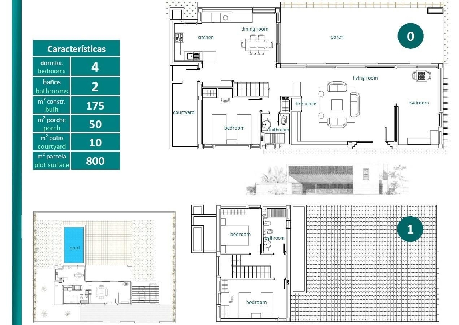 till salu villa Avileses Huerta De Murcia 16