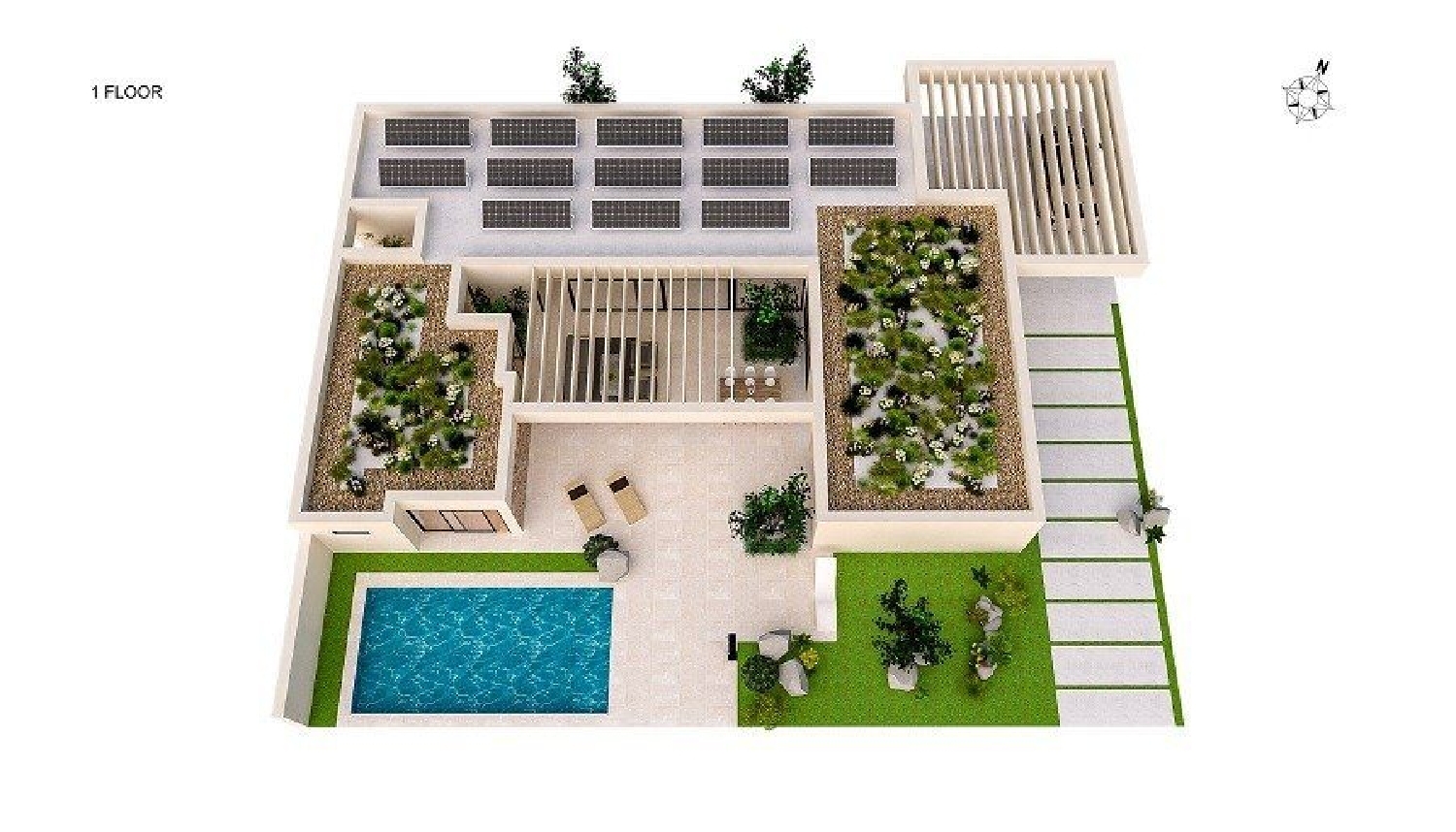  à vendre villa Baños Y Mendigo Huerta De Murcia 6