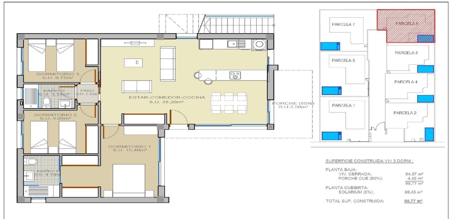  for sale villa Ciudad Quesada Baix Segura 27