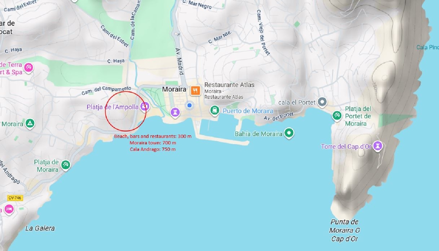 till salu villa Moraira Marina Alta 4