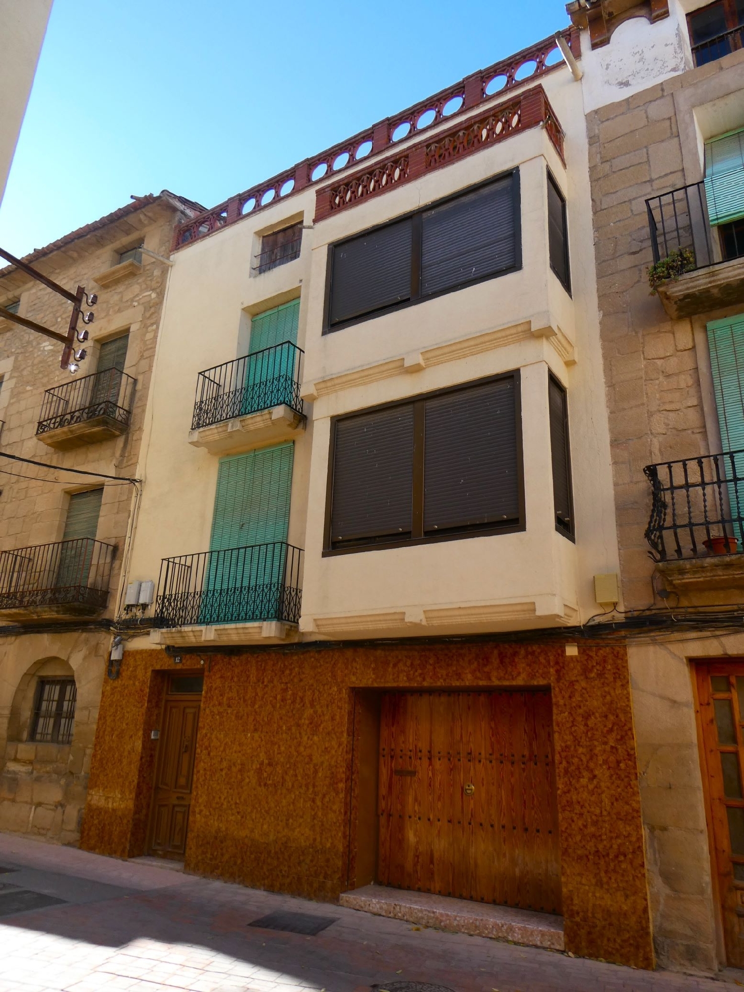  for sale terraced house Fabara Bajo Aragón-Caspe 1