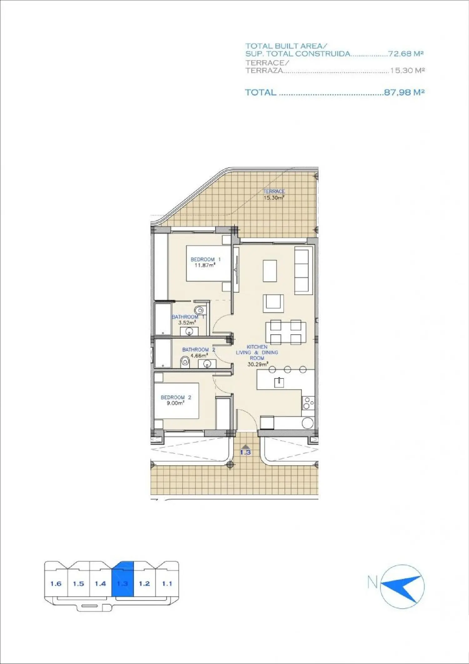  te koop appartement Las Ventas Bajo Guadalentín 13