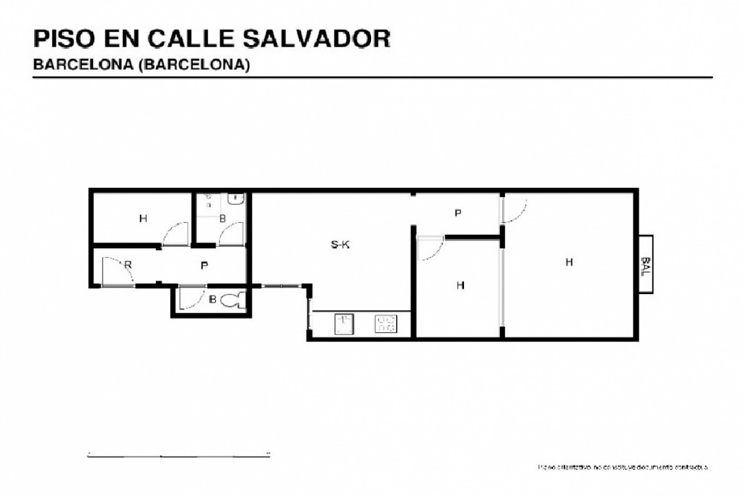  till salu lägenhet Ciutat Vella-Raval Barcelonès 7