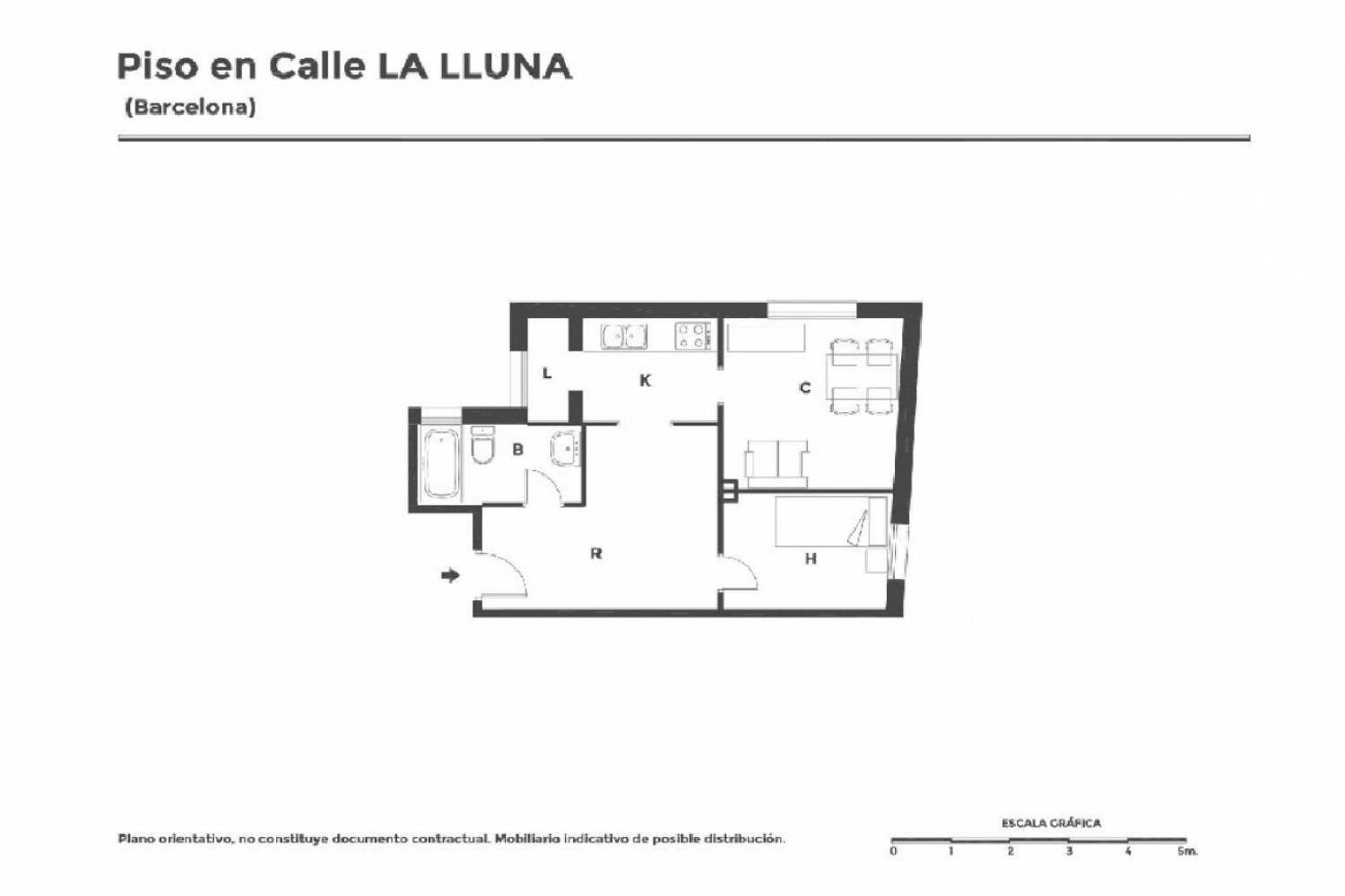  till salu lägenhet Ciutat Vella-Raval Barcelonès 1