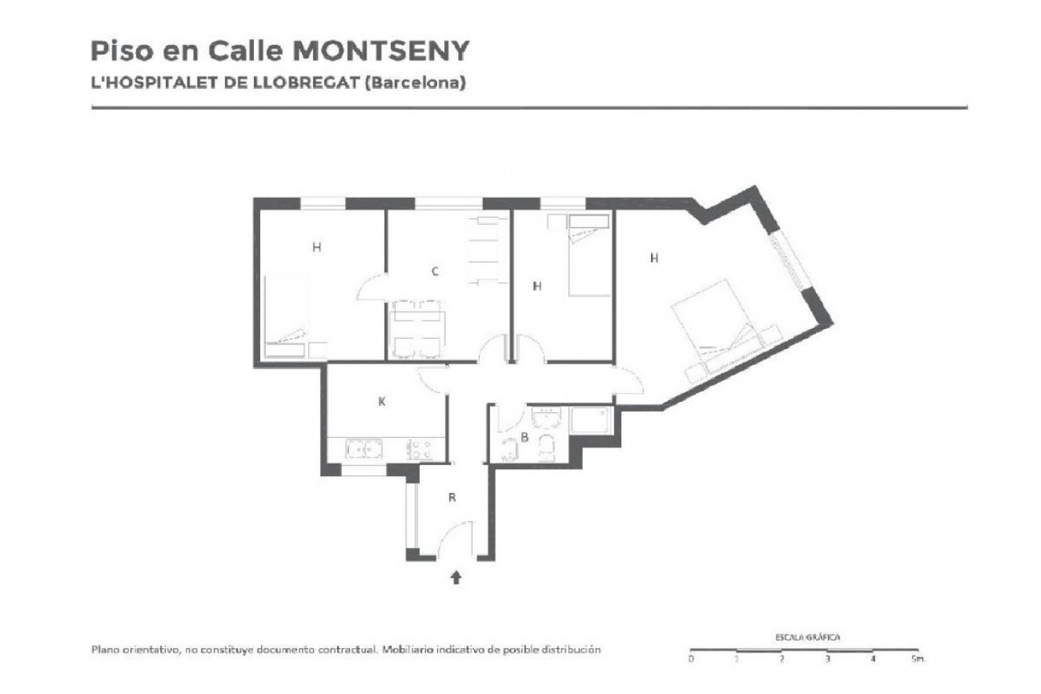  till salu lägenhet Coll Blanc Barcelonès 7
