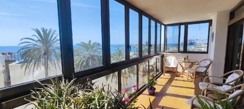 El Palo Málaga-Costa Del Sol lägenhet foto 6234746