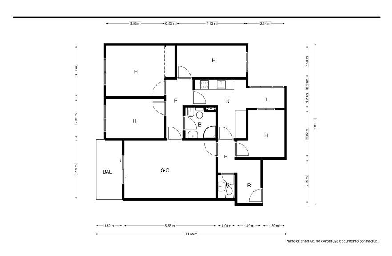 till salu lägenhet Ensanche Residencial Tarragonès 3