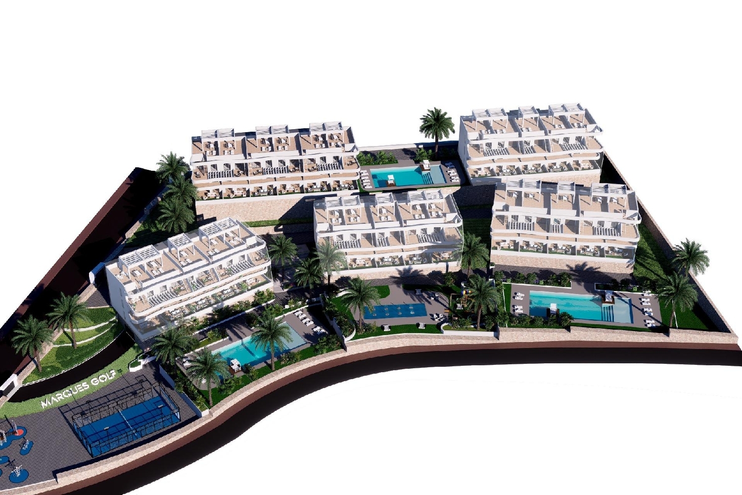  till salu lägenhet Golf Bahía Marina Baixa 24