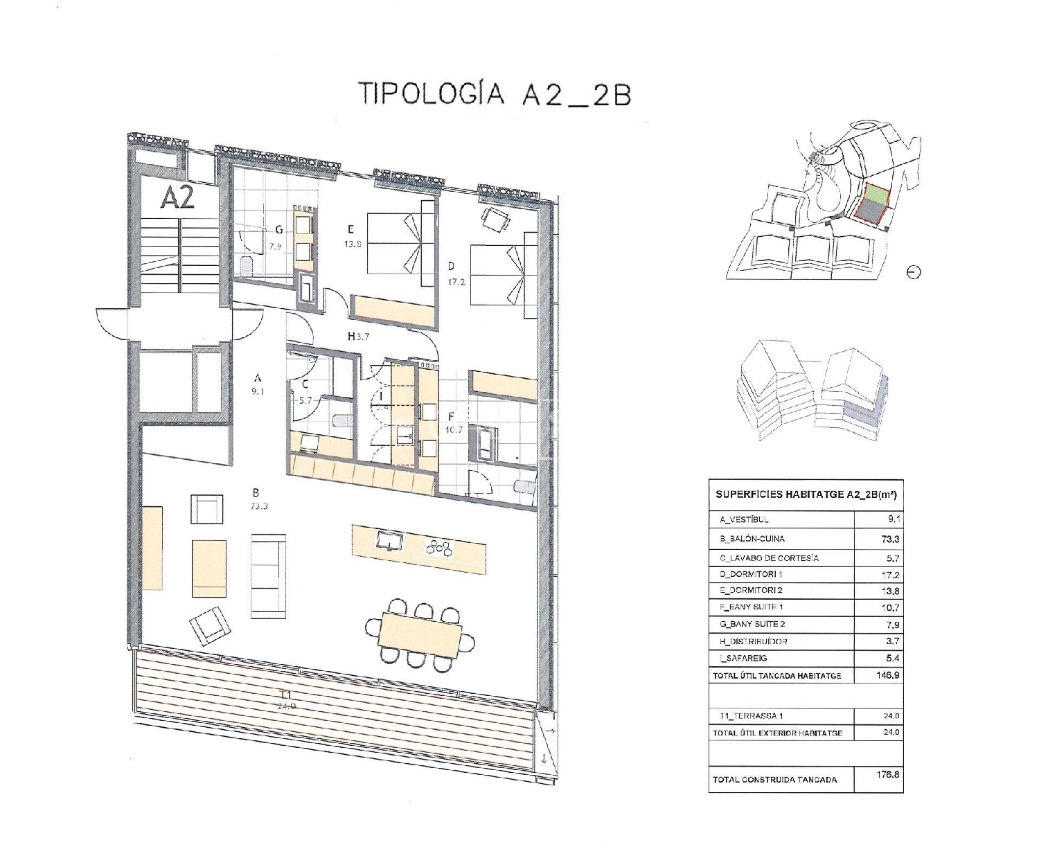  till salu lägenhet La Cortinada Ordino 5