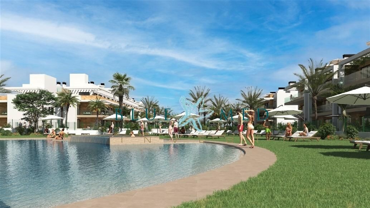 till salu lägenhet Las Lomas Del Rame Mar Menor 3