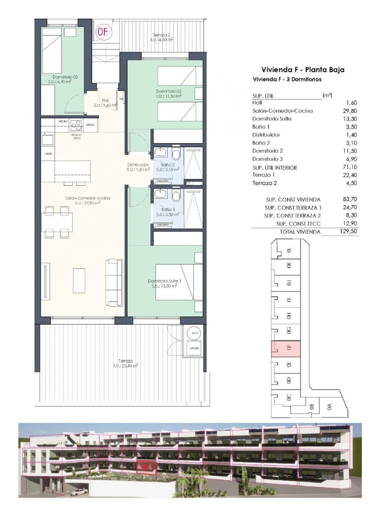  till salu lägenhet Toscal Marina Alta 33