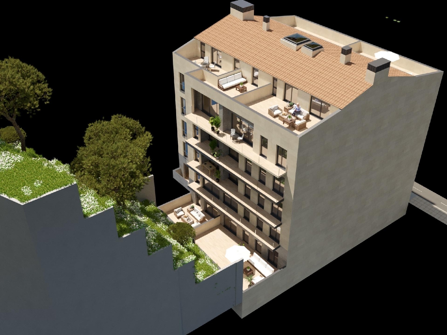  till salu lägenhet Cinc Roses Maresme 32