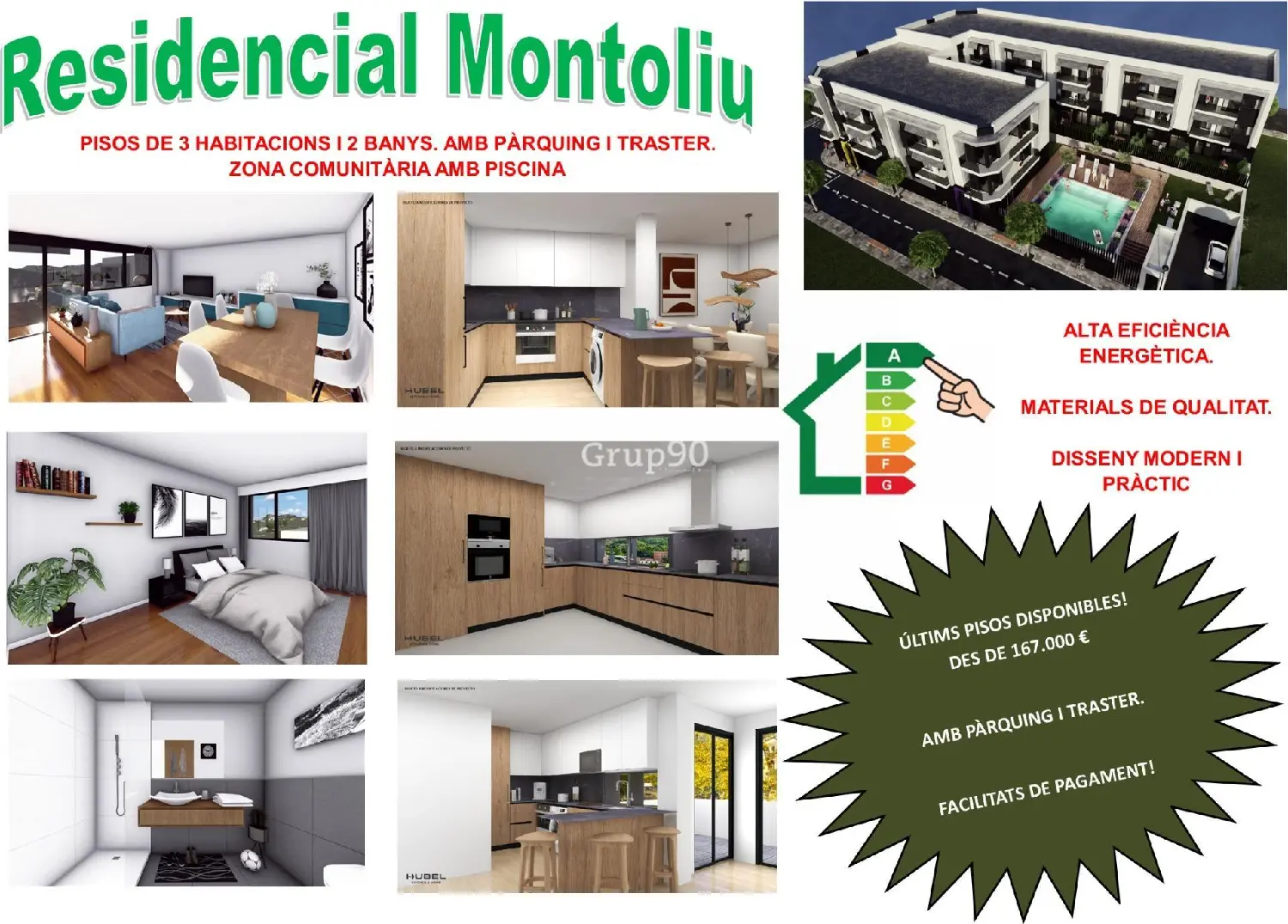  till salu lägenhet Montoliu De Lleida Segrià 1