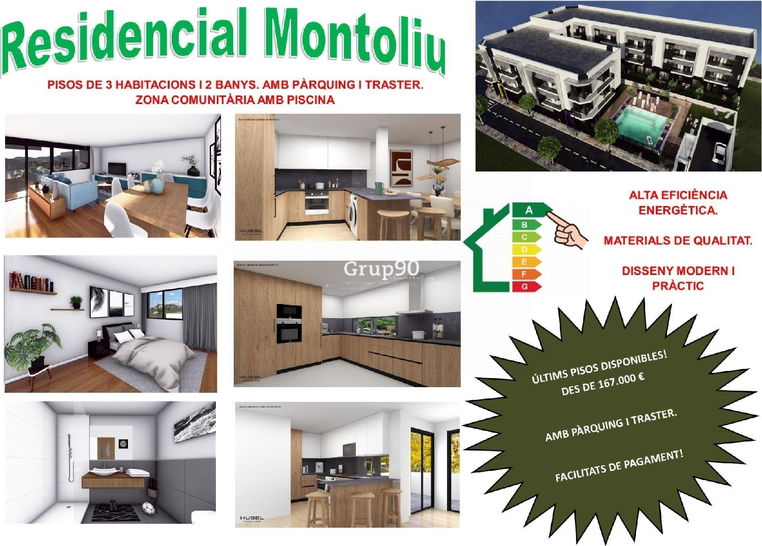  till salu lägenhet Montoliu De Lleida Segrià 1