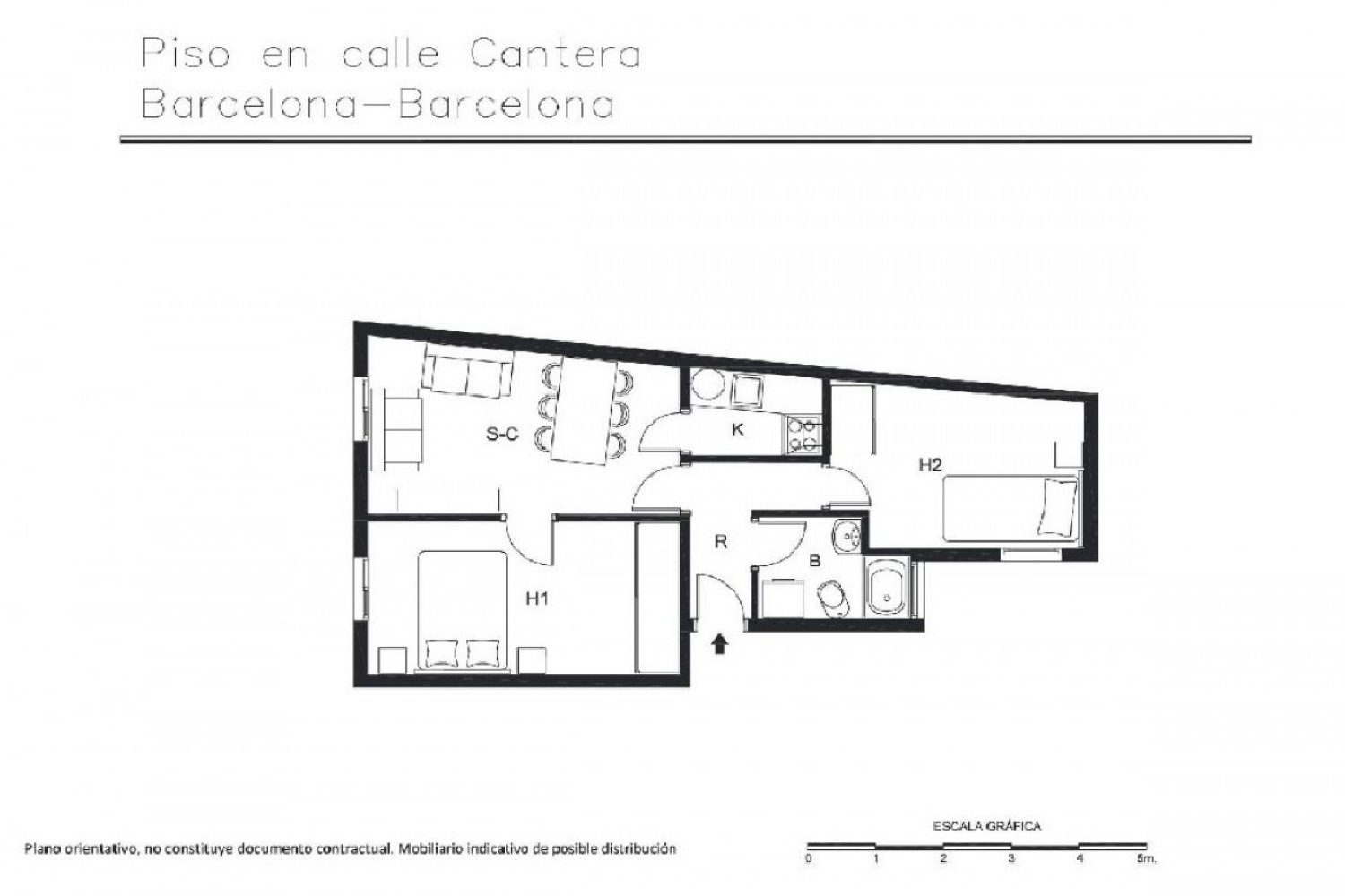  till salu lägenhet Nou Barris-Canyelles Barcelonès 1