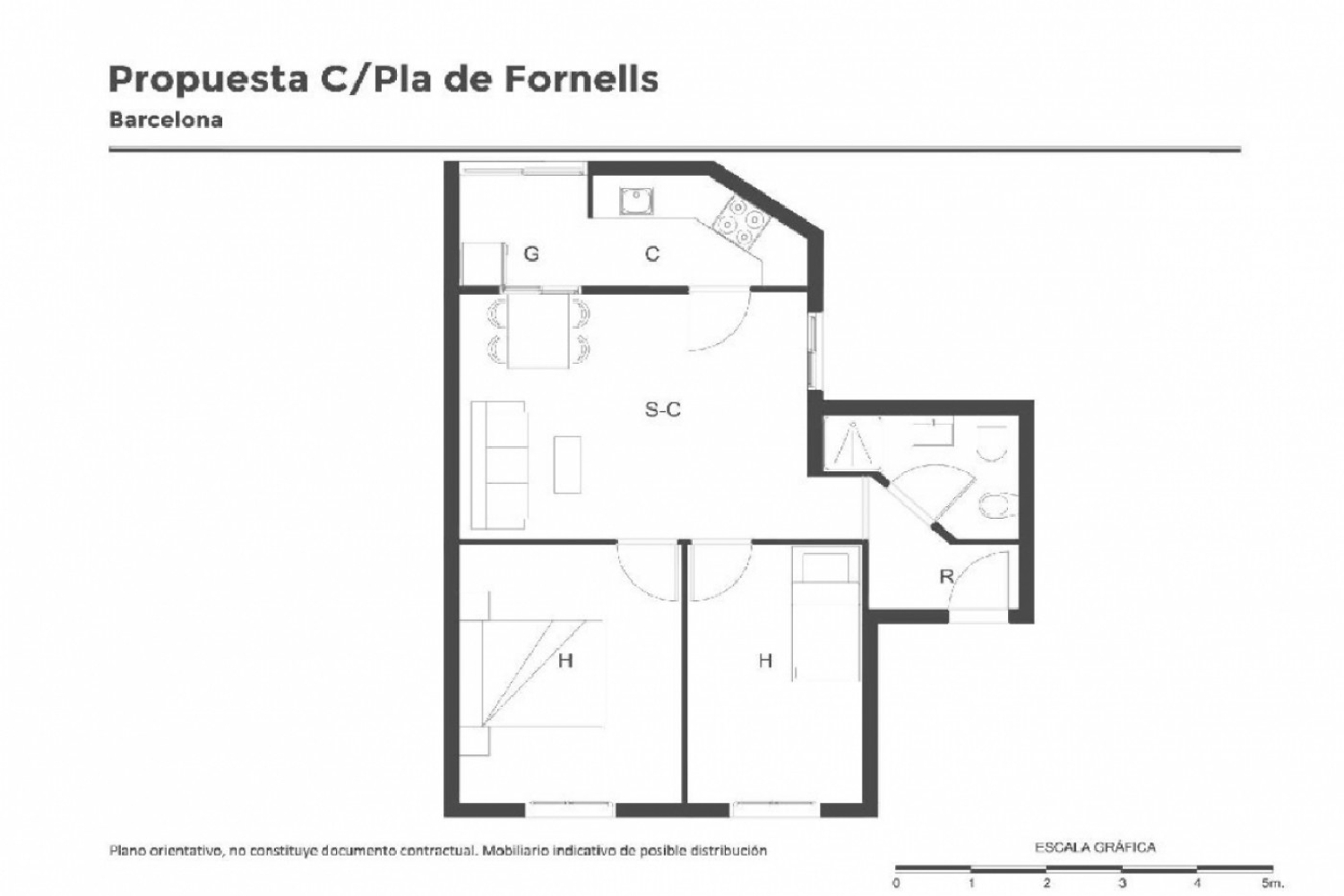 en venta apartamento Nou Barris-Roquetes Barcelonès 2