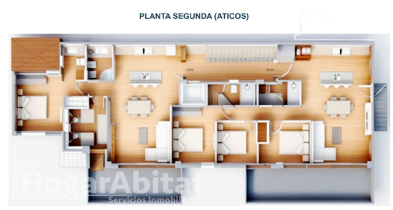  till salu lägenhet Oliva Safor 7