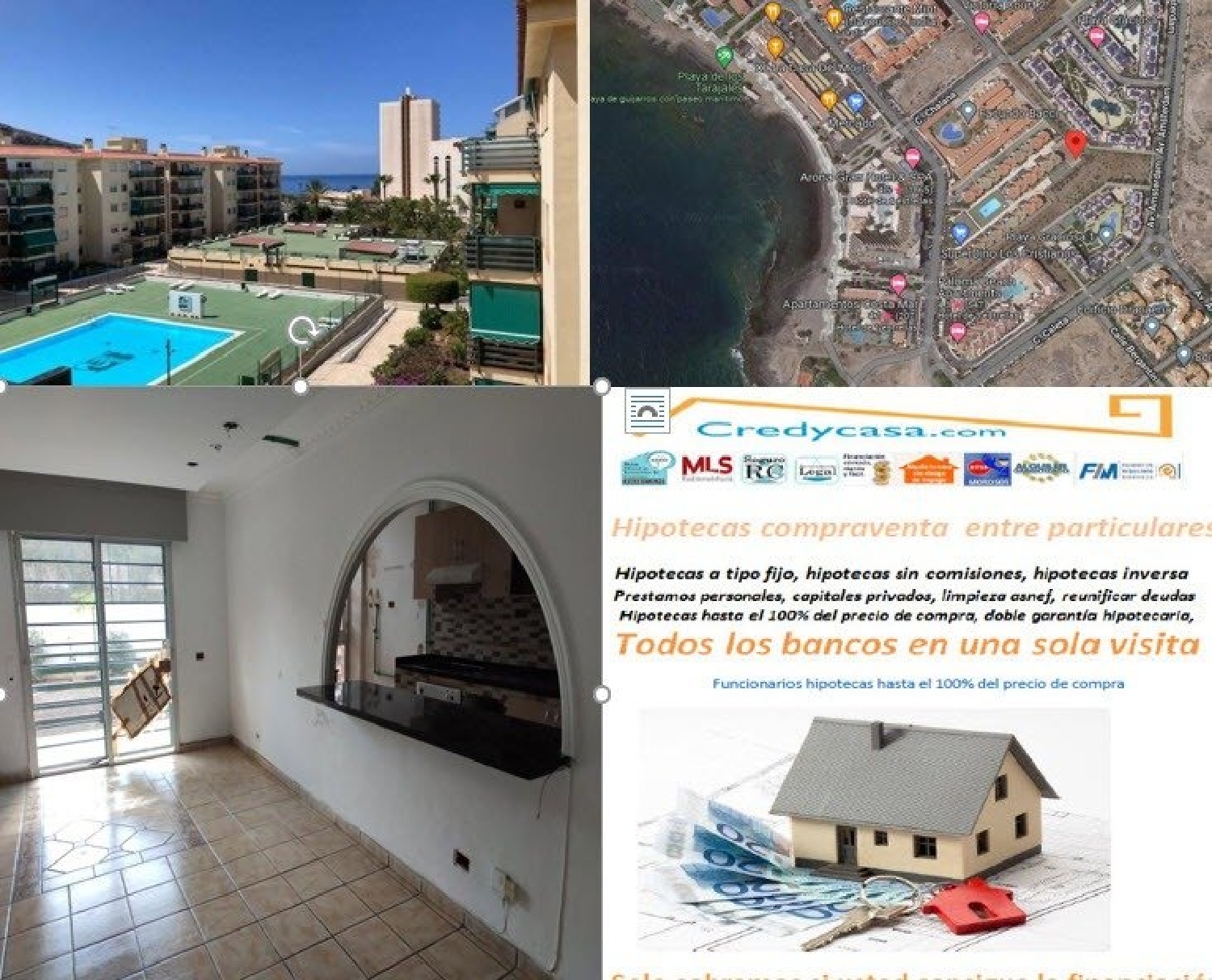 till salu lägenhet Playa De Los Cristianos Zona Sur 3