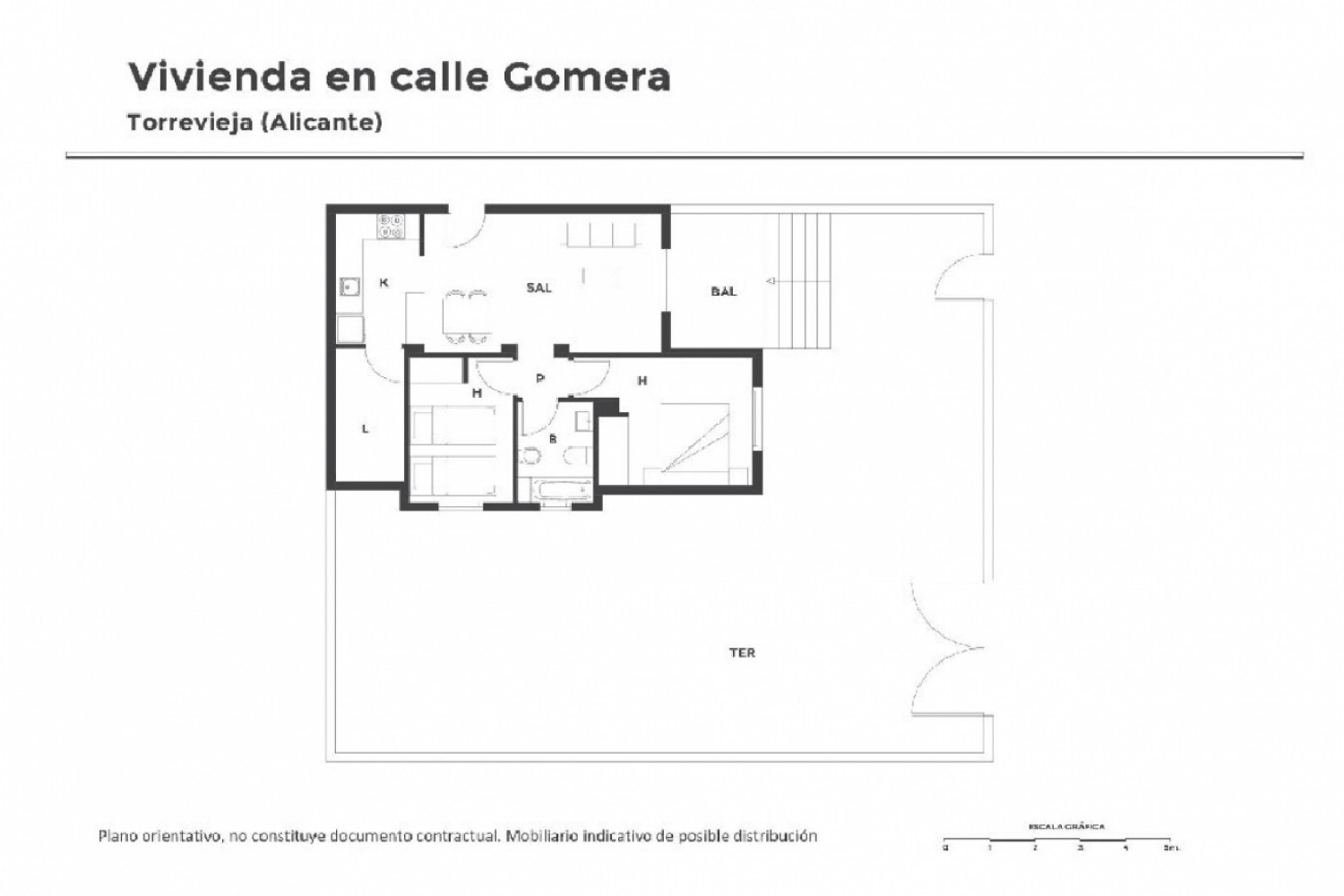  à vendre appartement Playa De Los Locos-Aguas Nuevas-Torreblanca Baix Segura 1