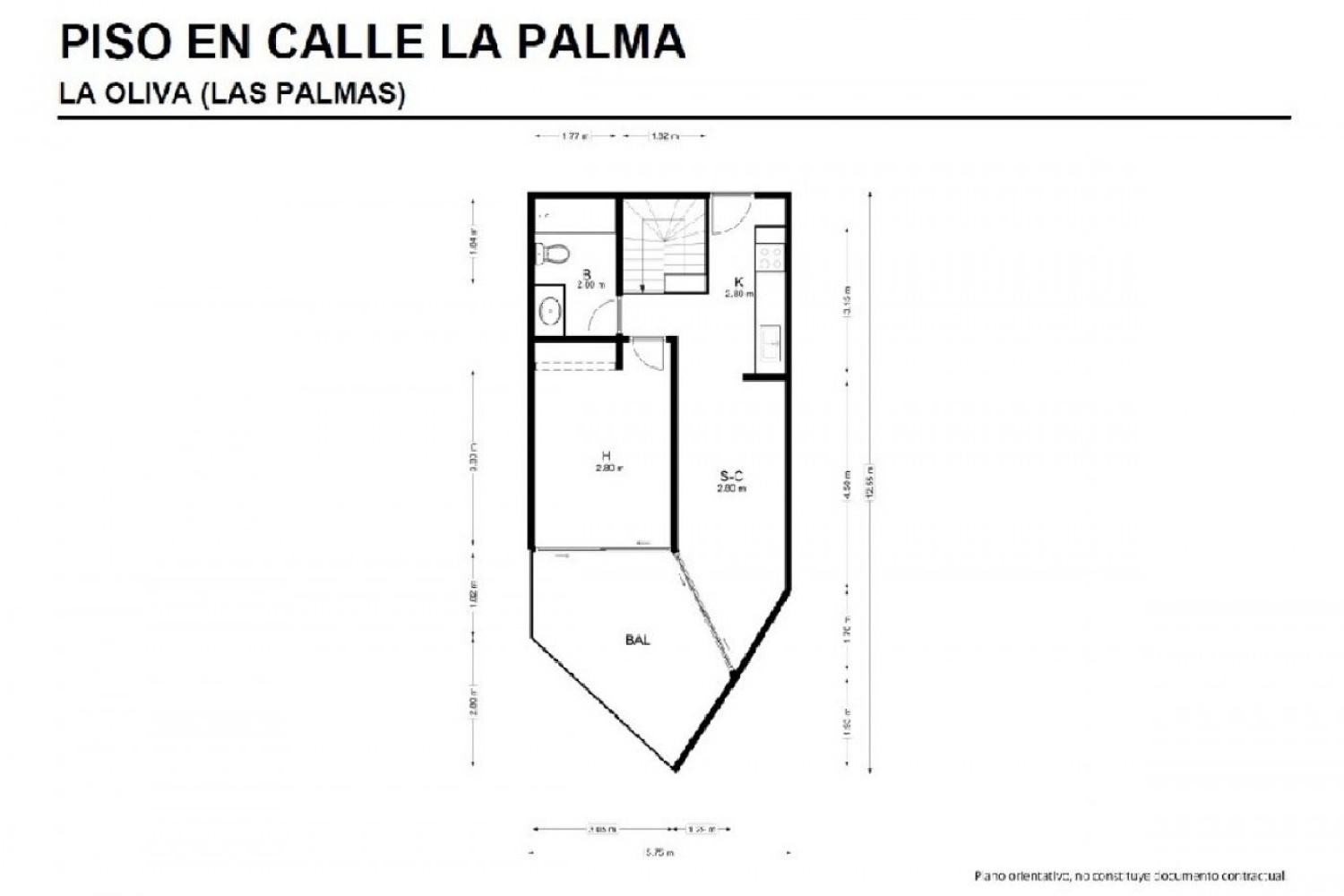 till salu lägenhet Roque Oliva (La) 2