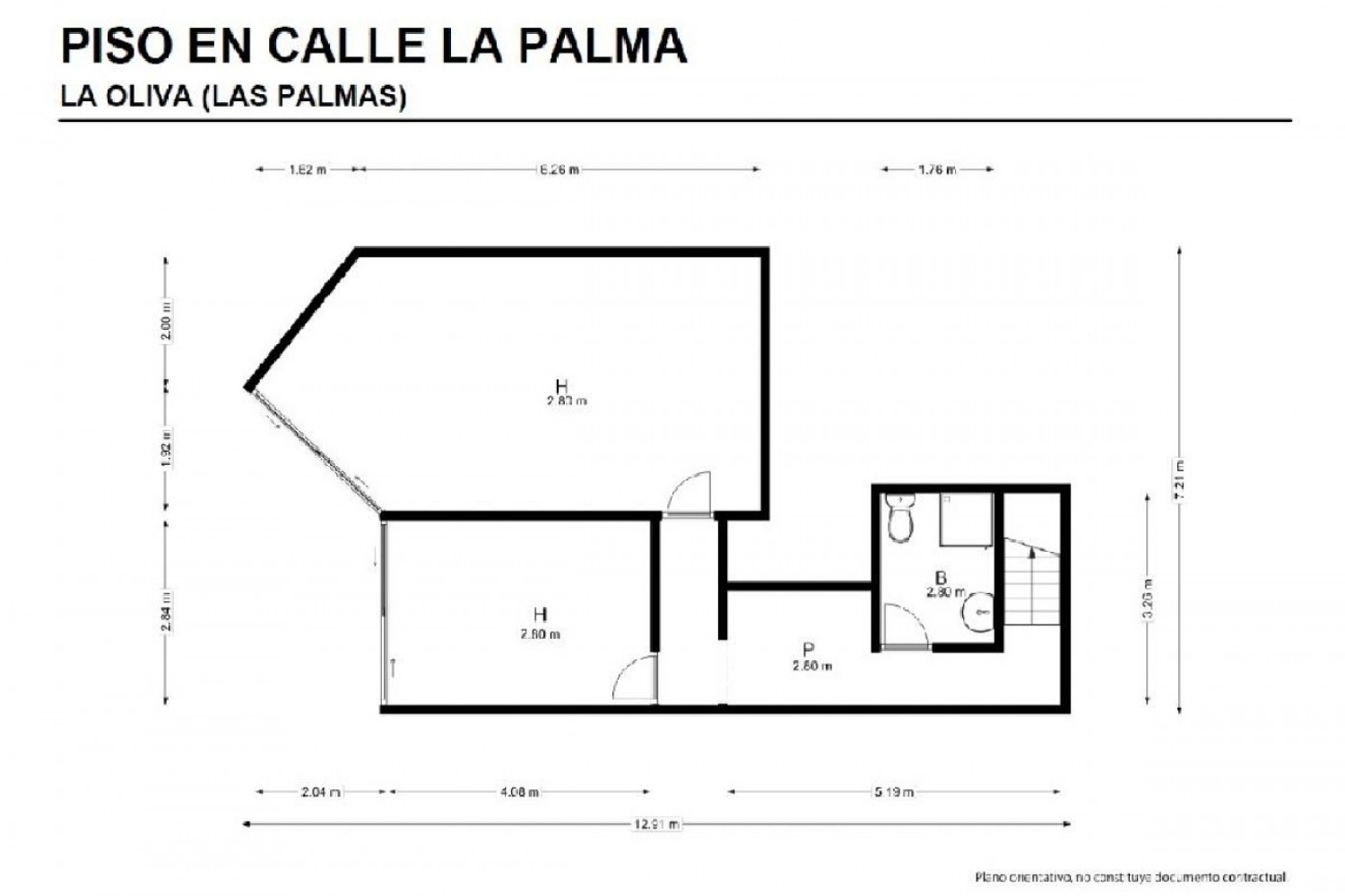  till salu lägenhet Roque Oliva (La) 1