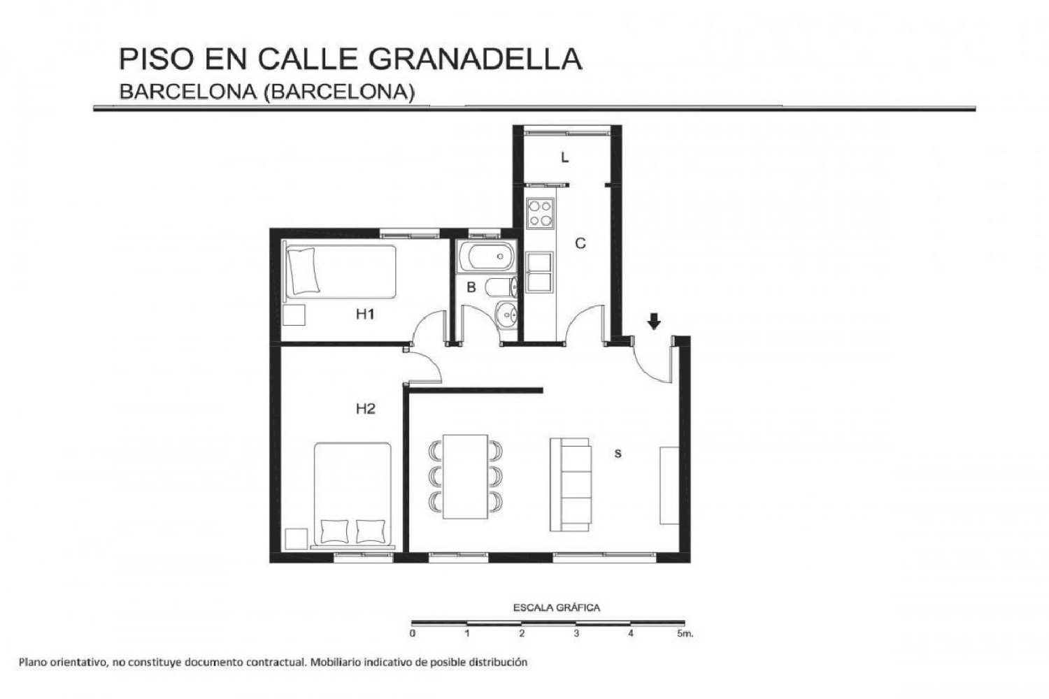  till salu lägenhet Sant Andreu-El Bon Pastor Barcelonès 1