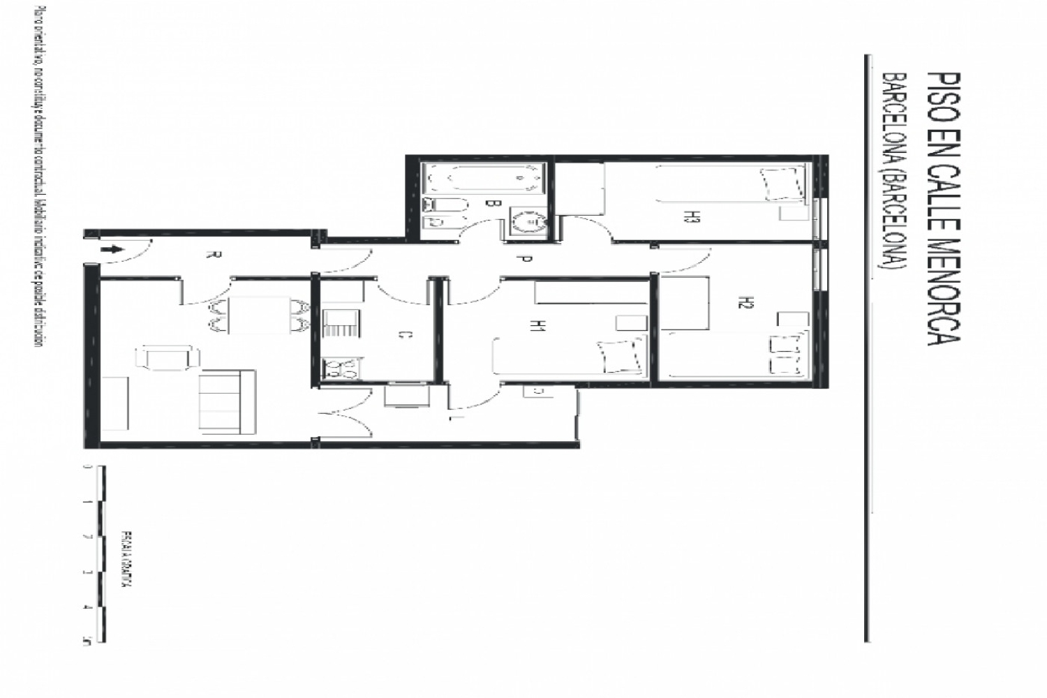  à vendre appartement Sant Martí-La Verneda-La Pau Barcelonès 1