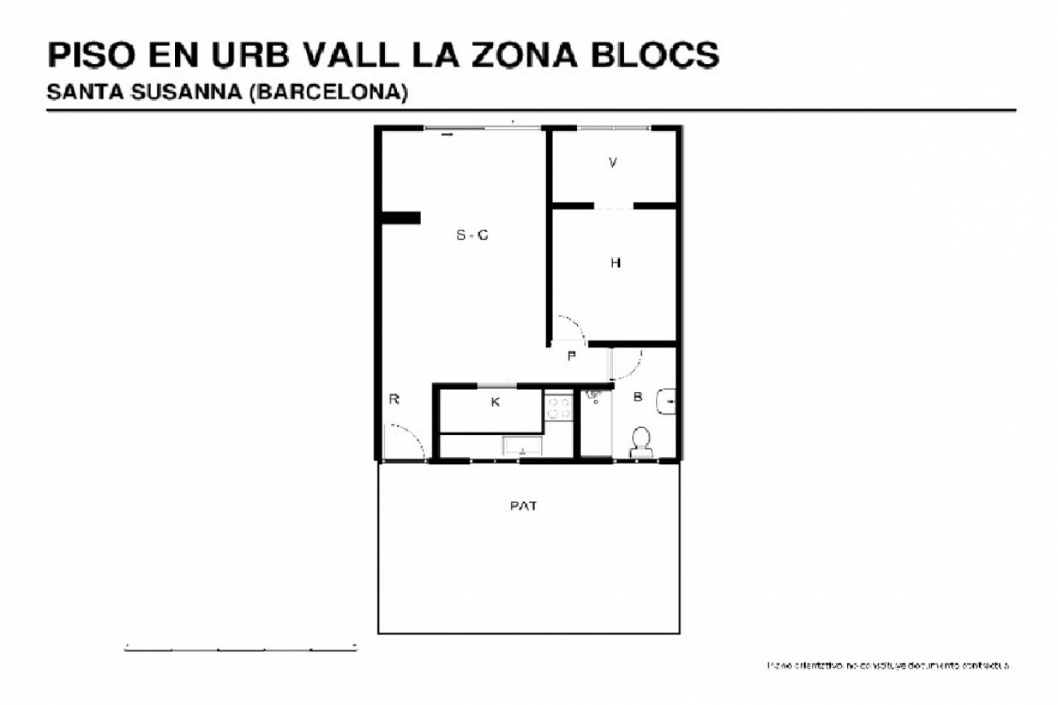  till salu lägenhet Santa Anna Maresme 8